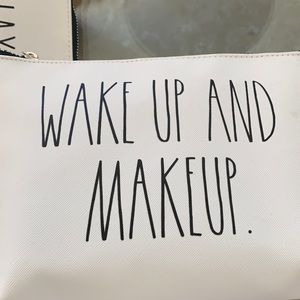 Rae Dunn make up bags. Two together. Brand new